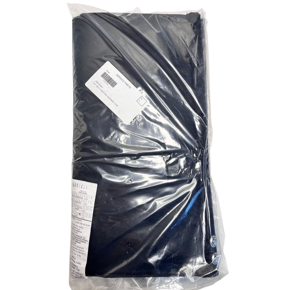 Invacare Replacement Seat Upholstery Kit, 20" X 18" Frame, Black Nylon 1127536